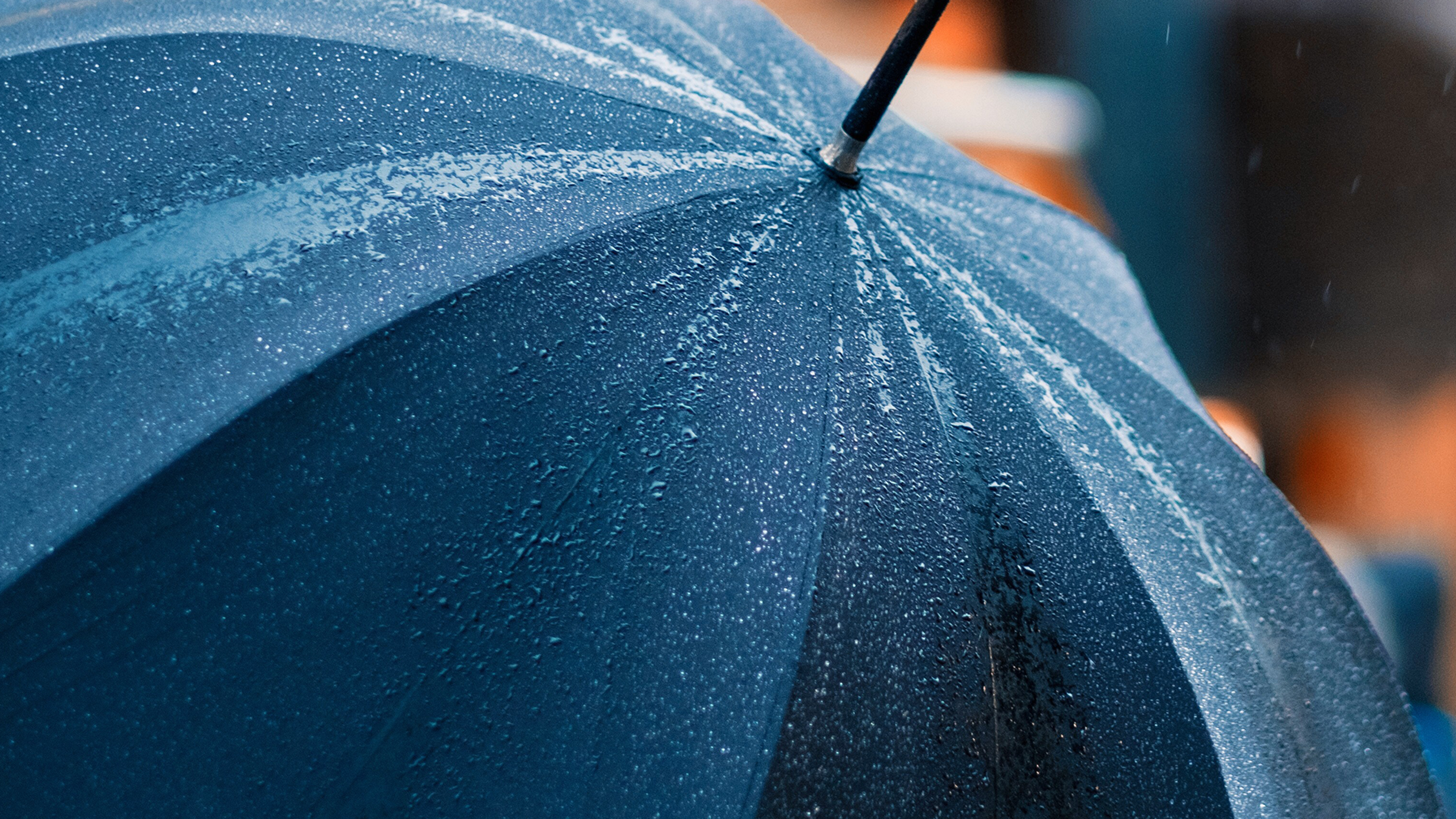 Umbrella in the rain