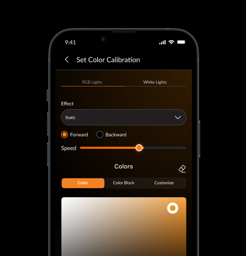 app screen