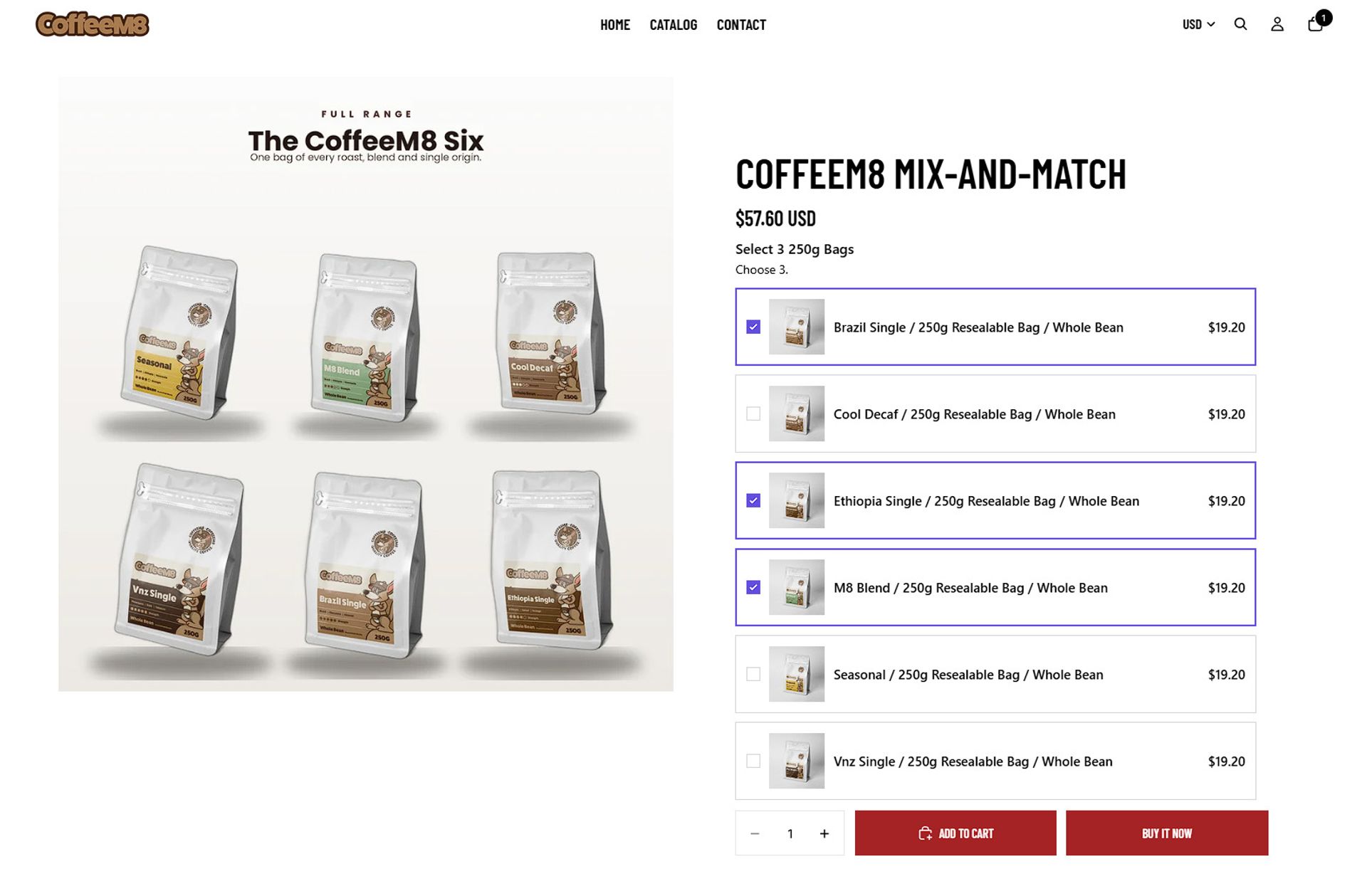 BundleM8 app Shopify theme widget
