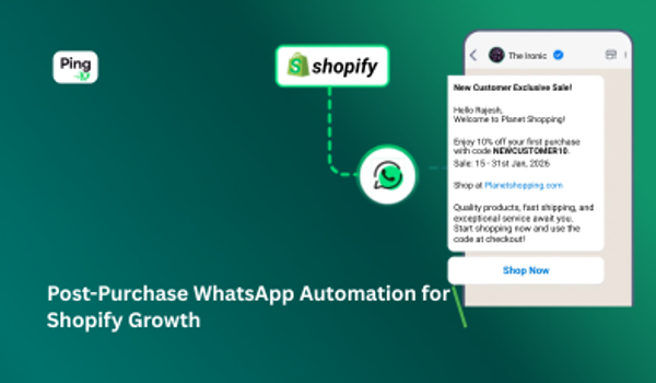 Post-Purchase WhatsApp Automation for Shopify Growth