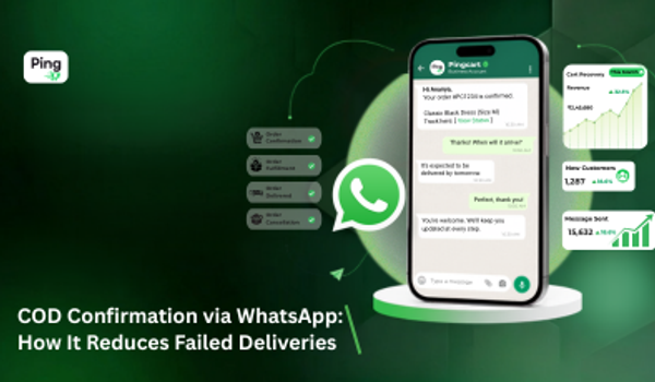 COD Confirmation via WhatsApp: How It Reduces Failed Deliveries
