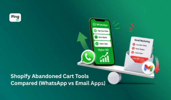 Shopify Abandoned Cart Tools Compared: WhatsApp vs Email Apps – Which Recovers More Sales?