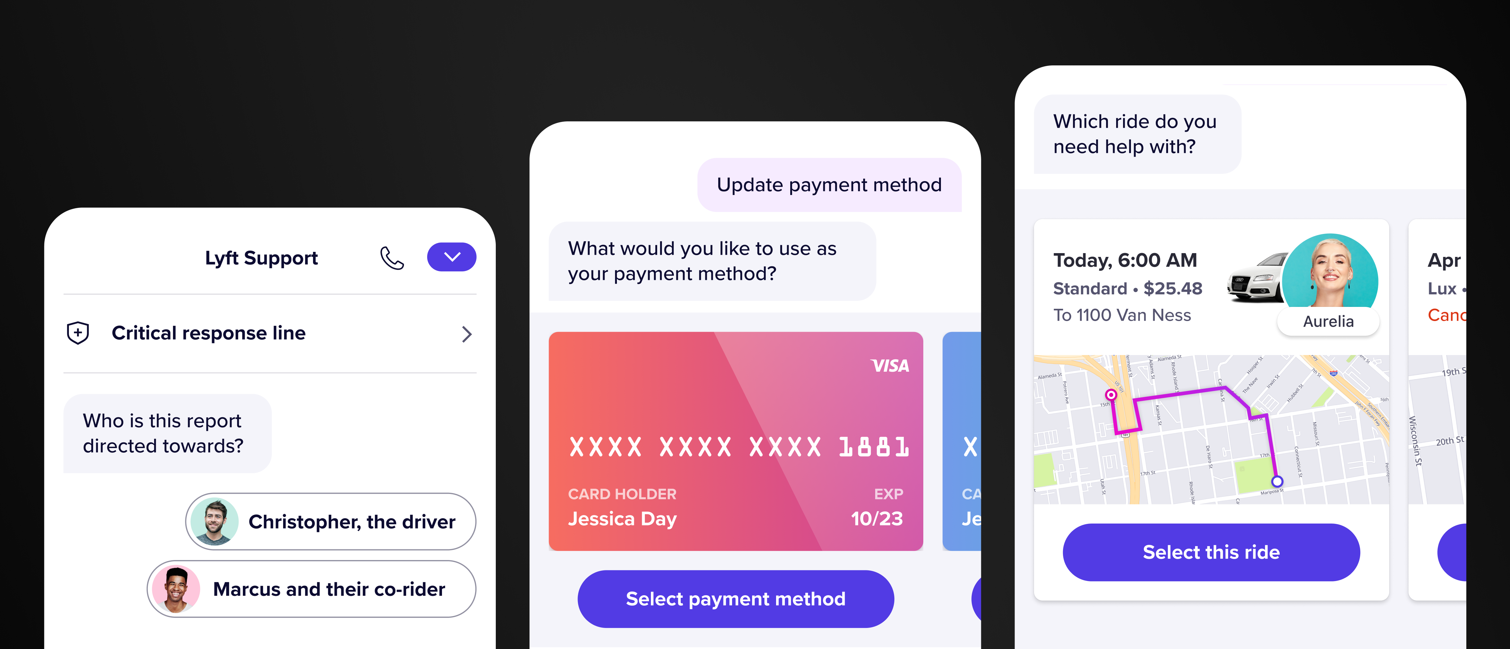 Cover image showcasing the redefined Lyft support messaging experience