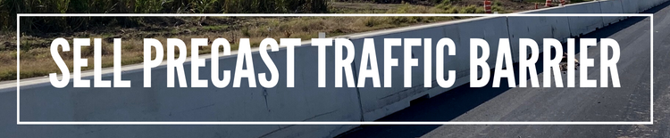 Click Here to Sell Precast Traffic Barrier