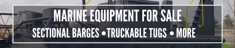 Truckable marine equipment for sale