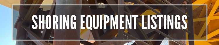 Shoring Equipment for Sale