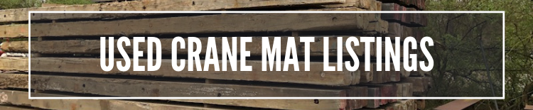 Used Crane Mats for Sale