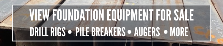 Foundation Equipment for Sale 