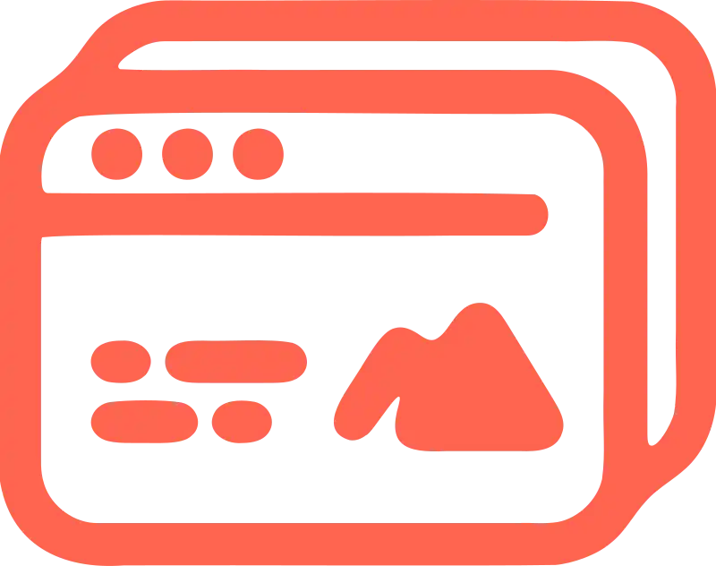 High performing modern websites Icon