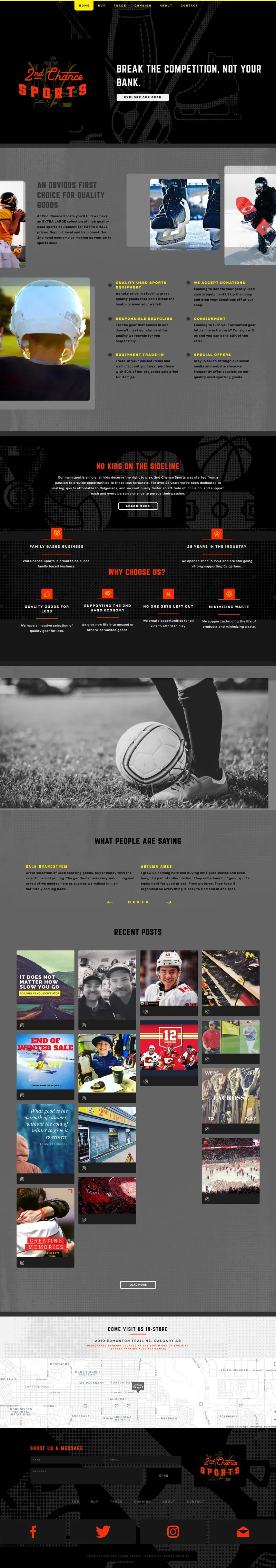 2nd Chance Sports Main Image