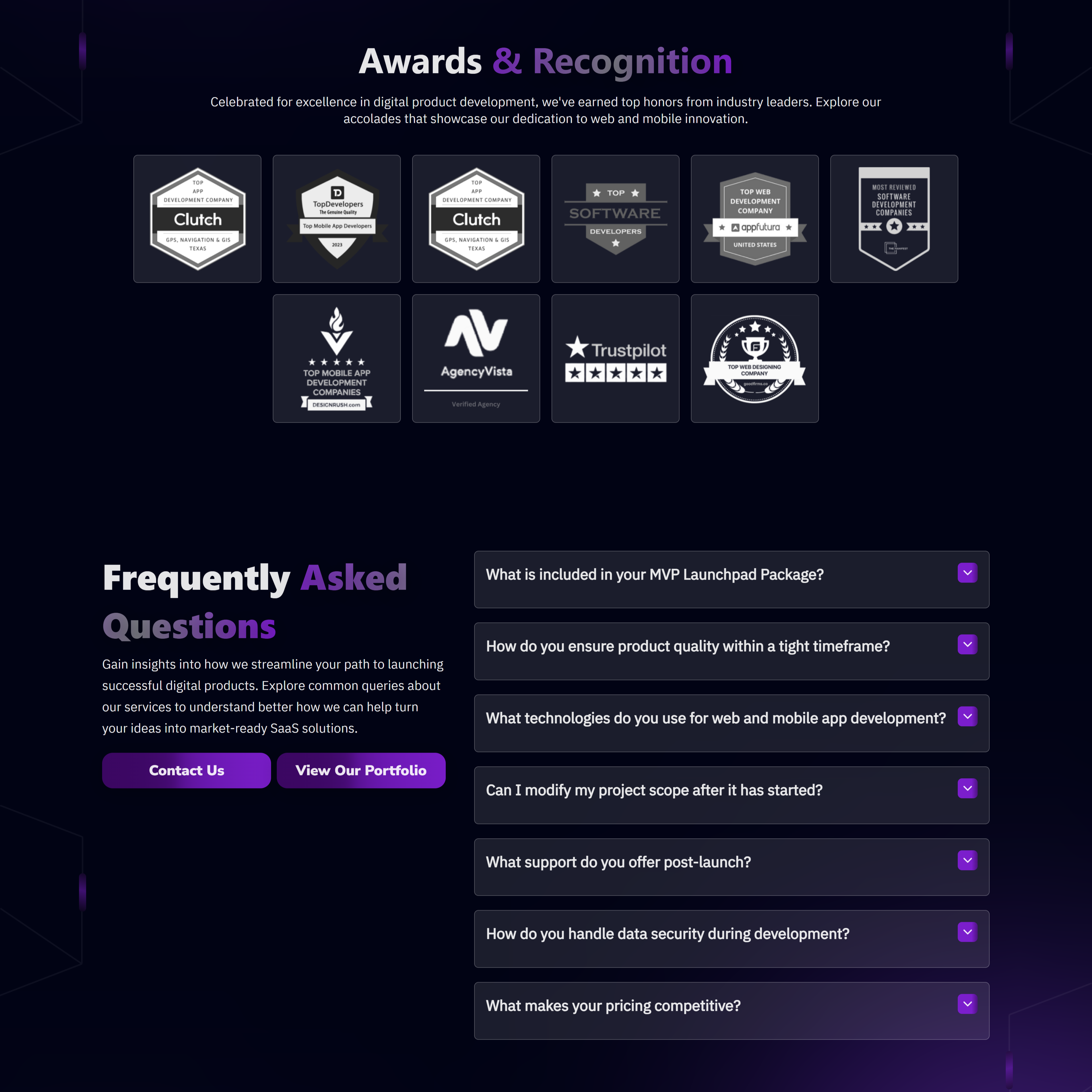 Saasify Labs Business Wesbite screenshot 5