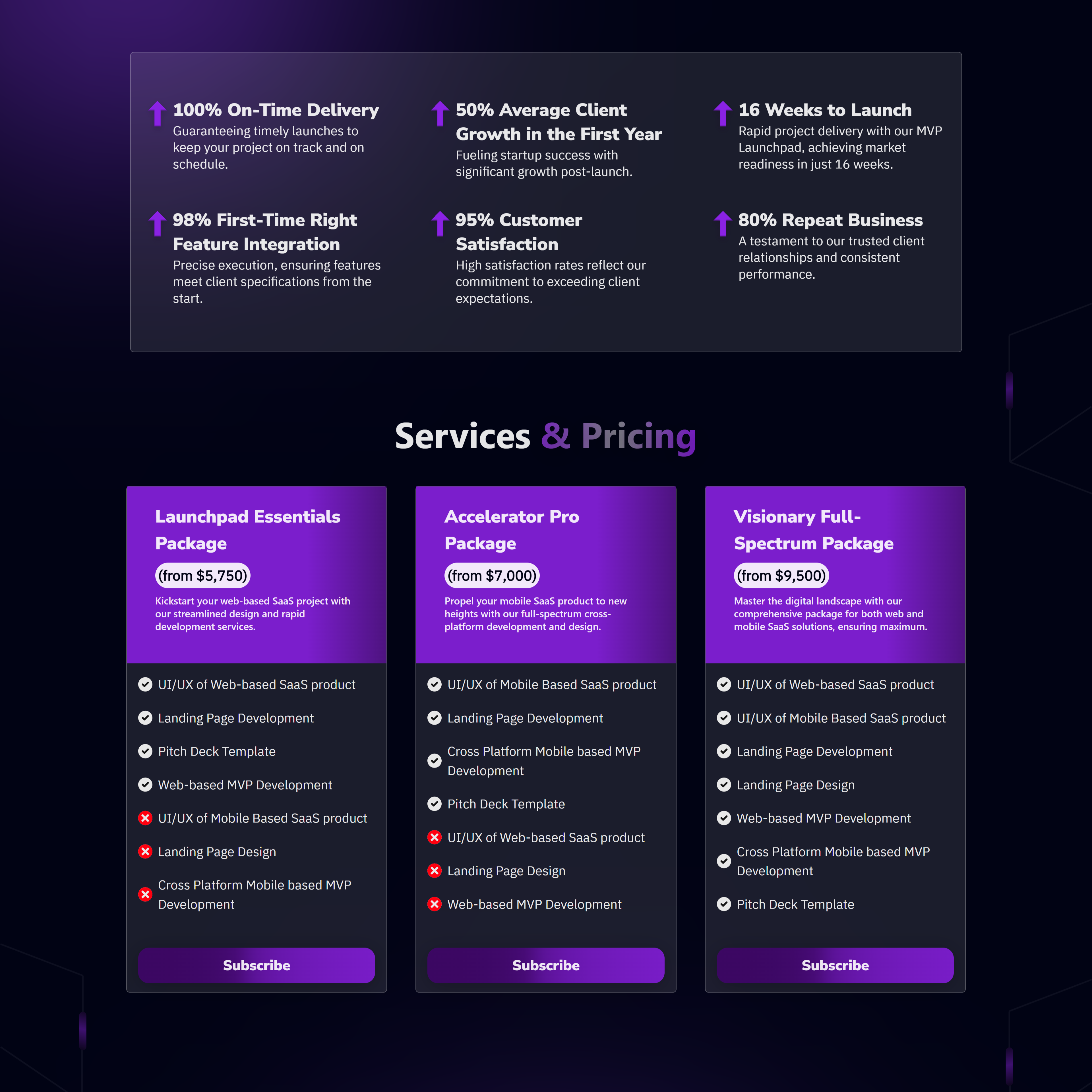 Saasify Labs Business Wesbite screenshot 3
