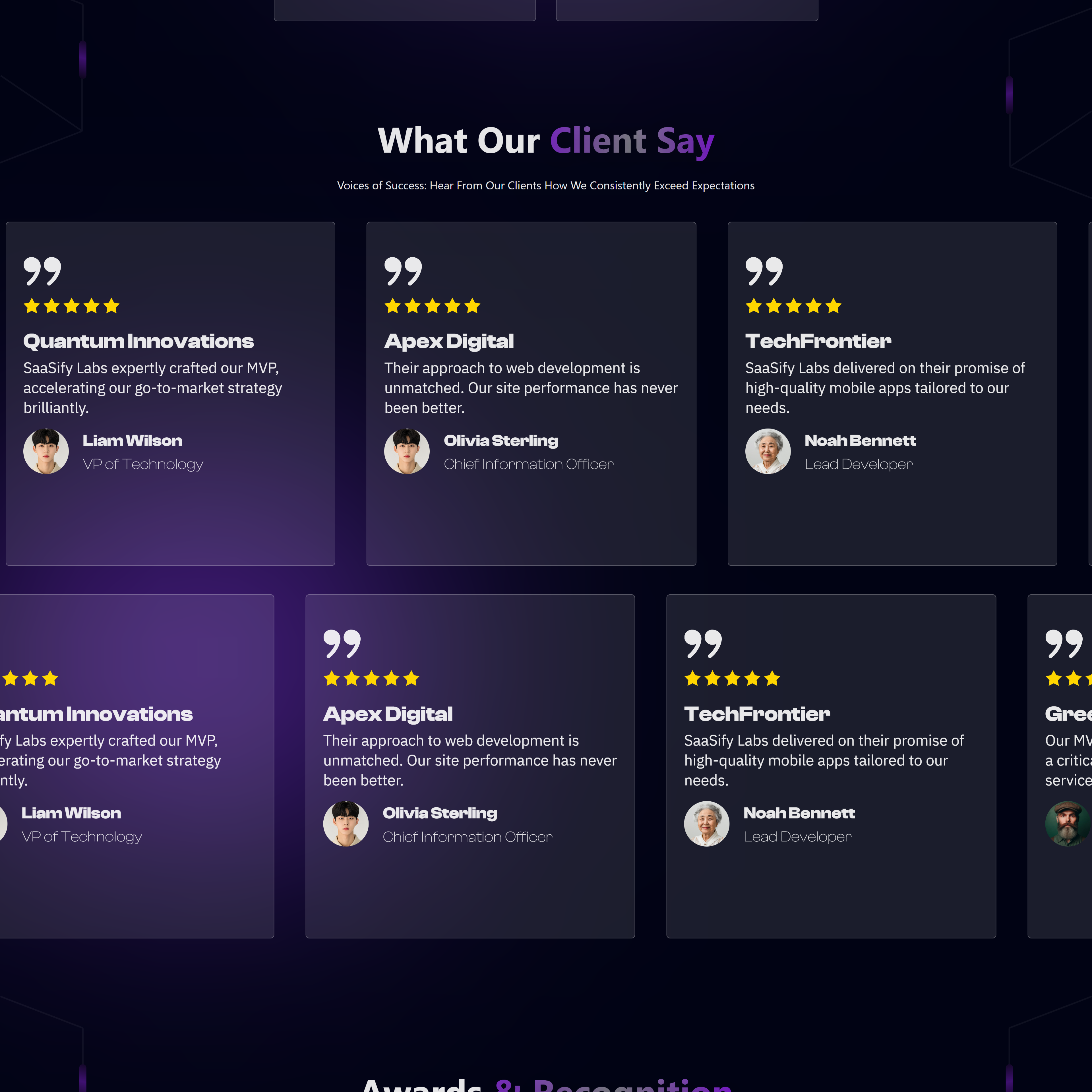 Saasify Labs Business Wesbite screenshot 4
