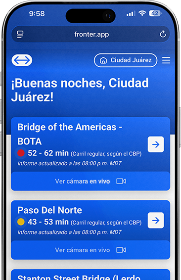 Más cruces. Más cámaras. Más herramientas.
