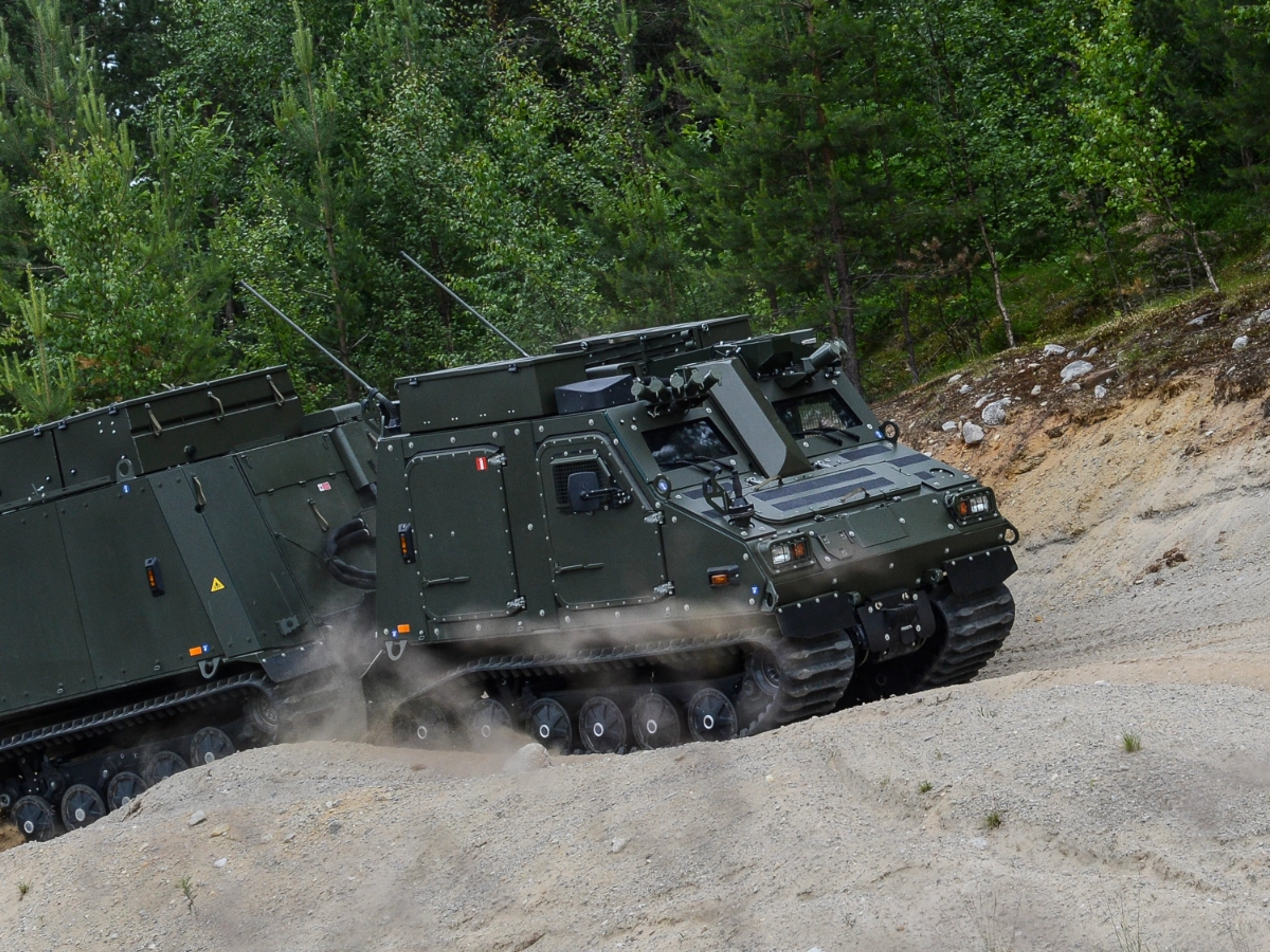 Picture of a BAE tank