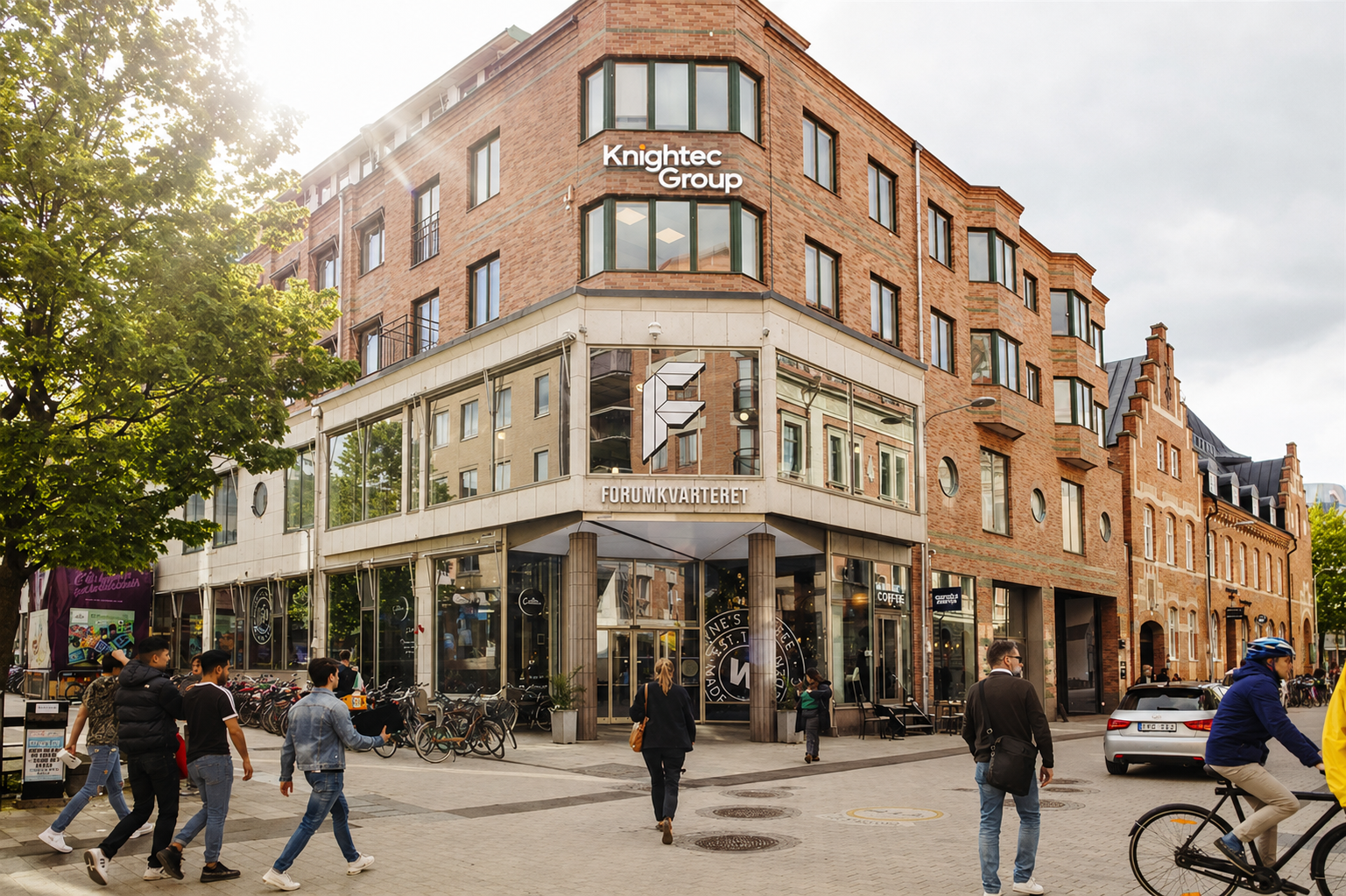 Kontor från gatuplan