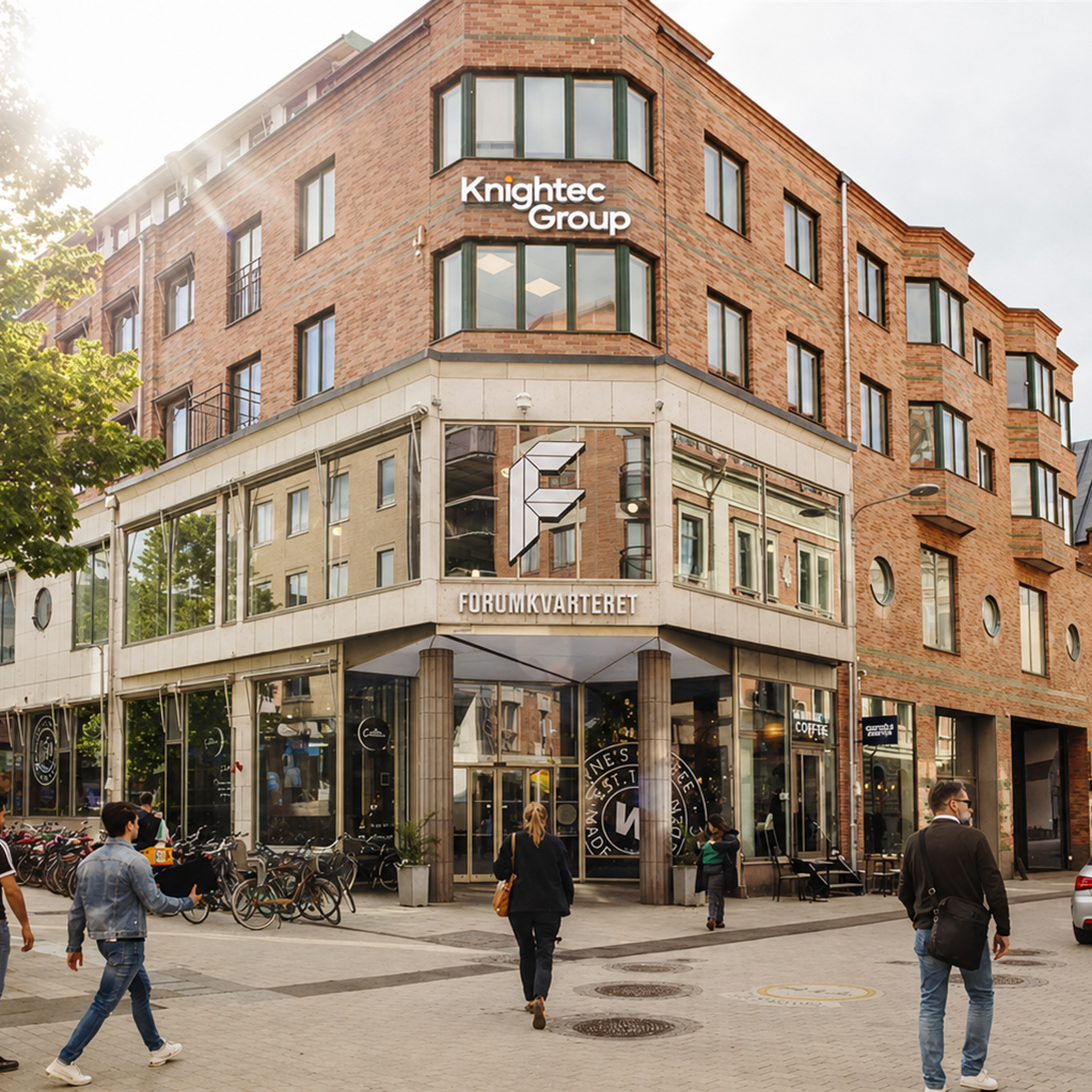 Kontor från gatuplan