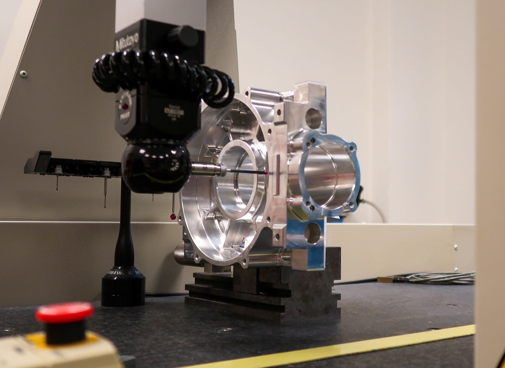 CNC machine a gearbox