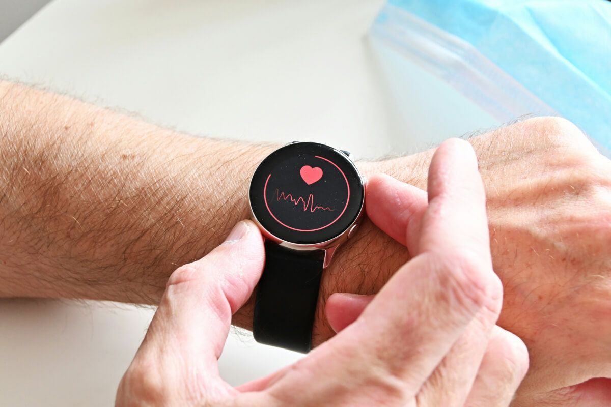 Heatlhy app on the smart watch