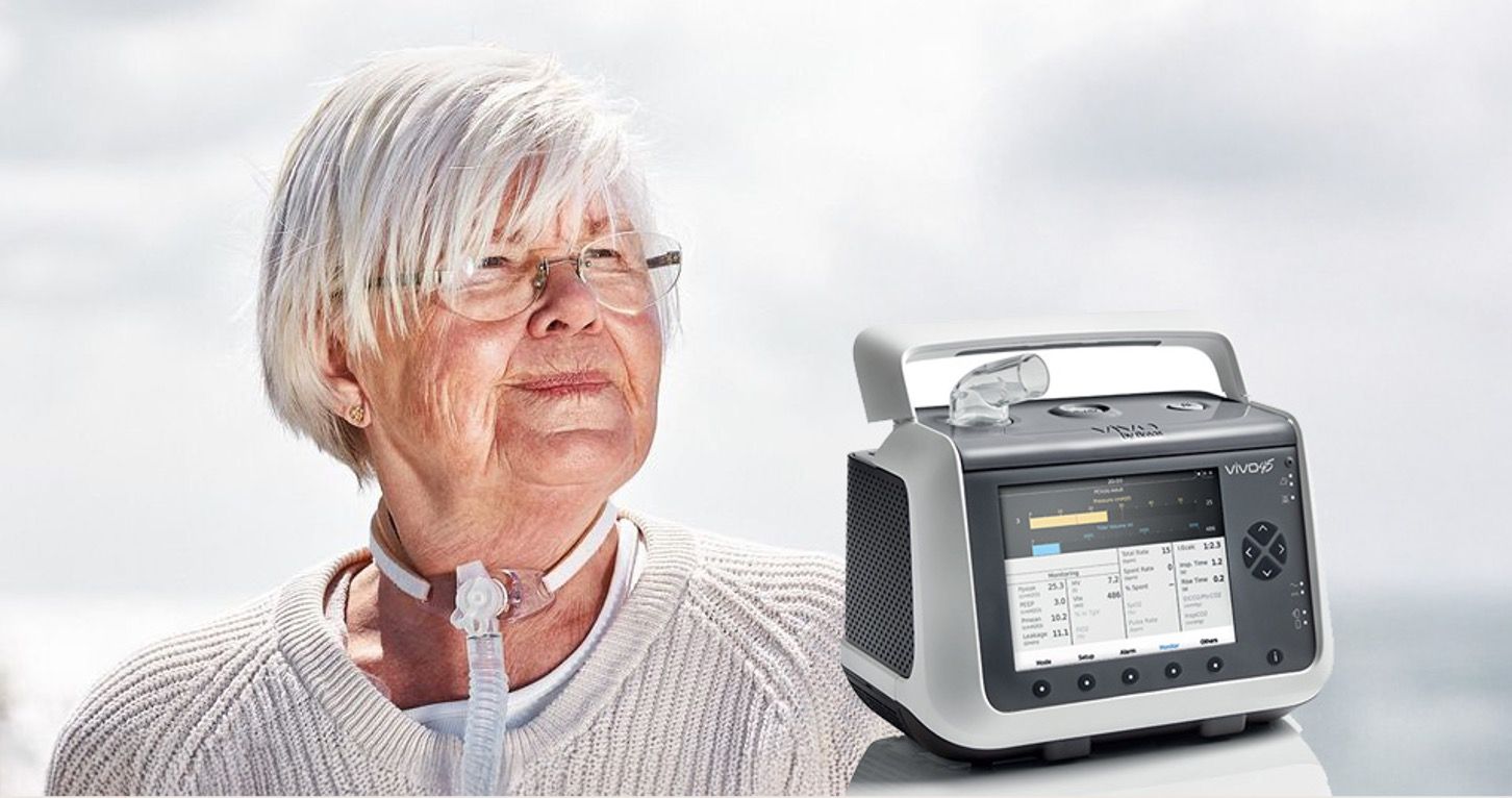 Medical device used by a women.