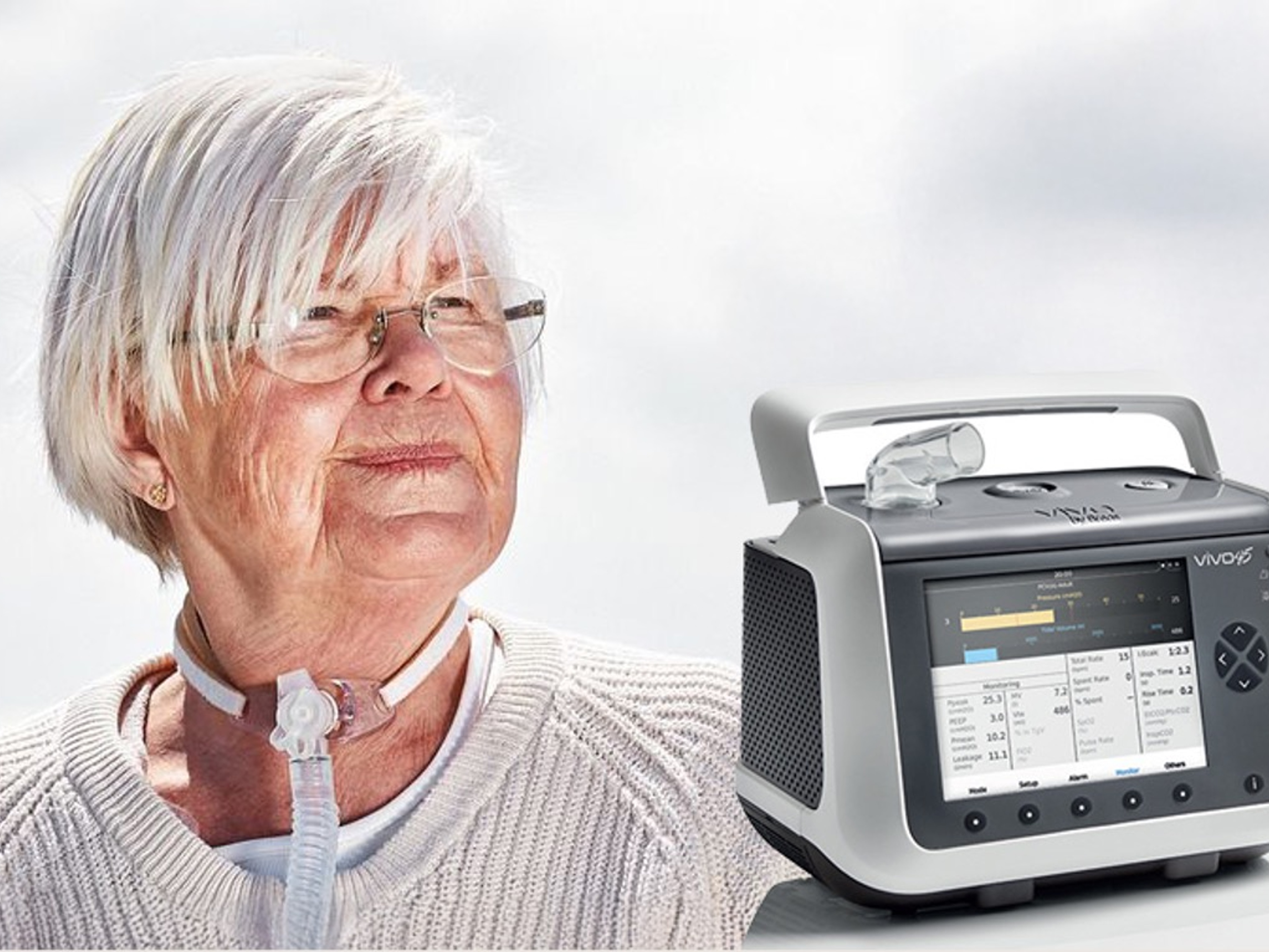 Medical device used by a women.