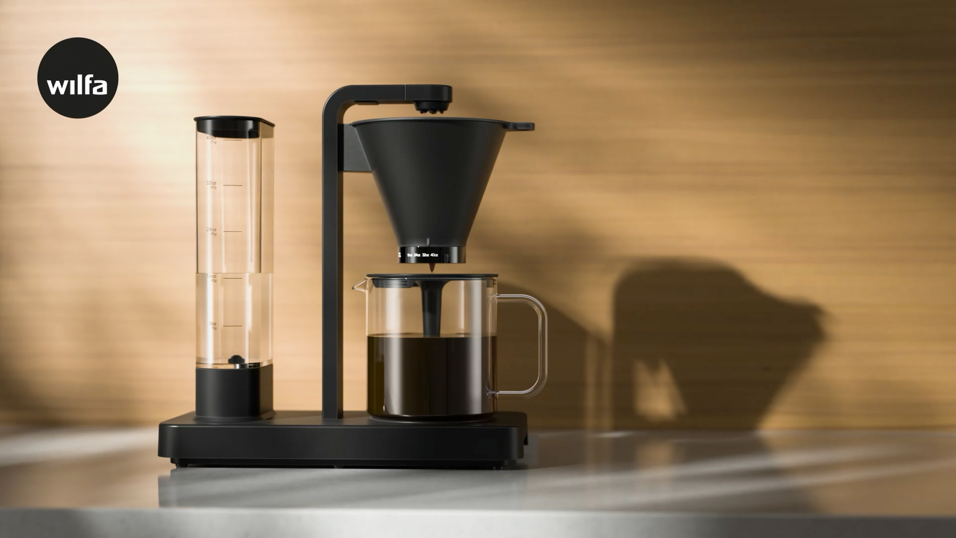 Coffee machine in a kitchen