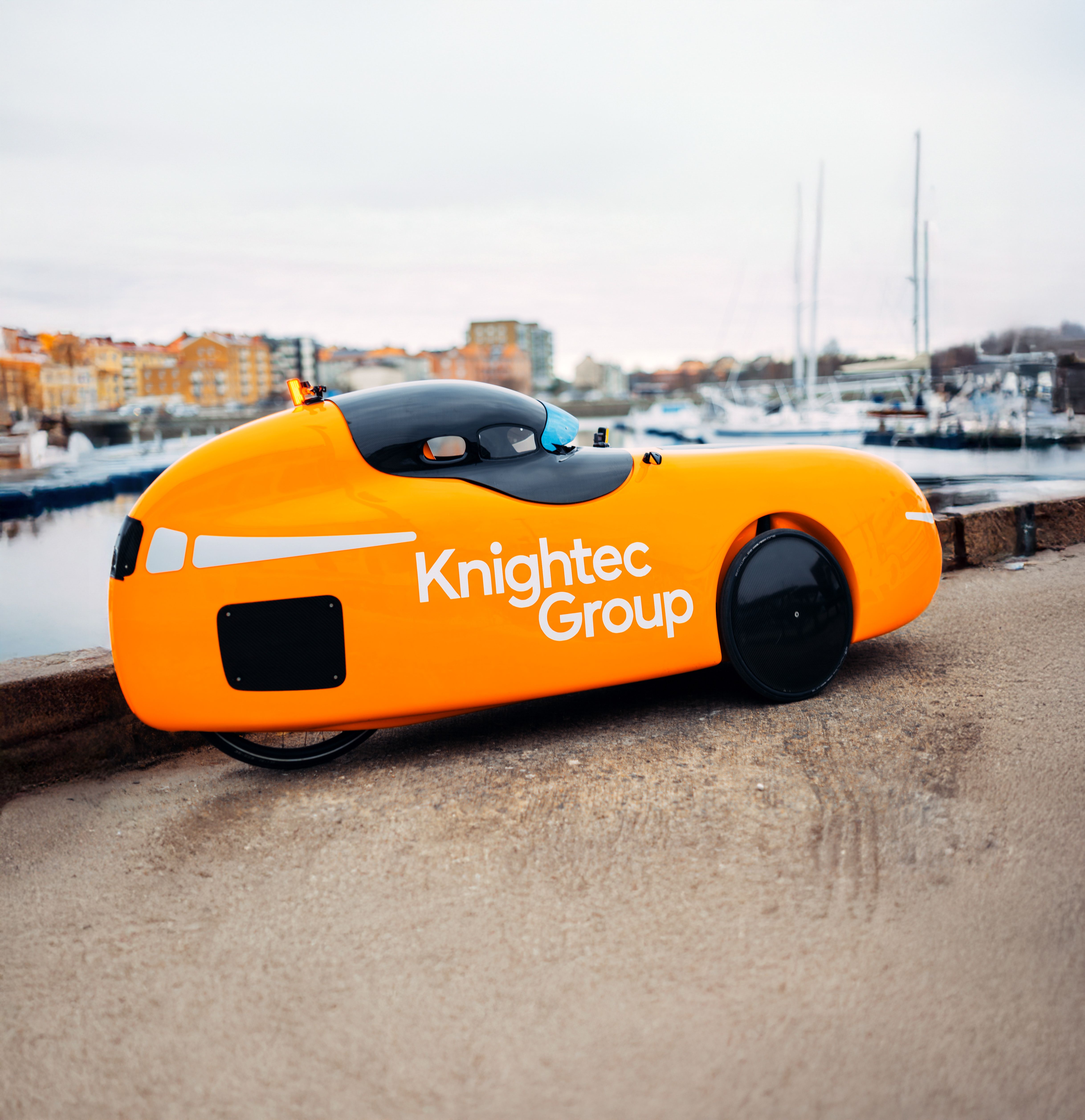 Knightec Group sign on a wall