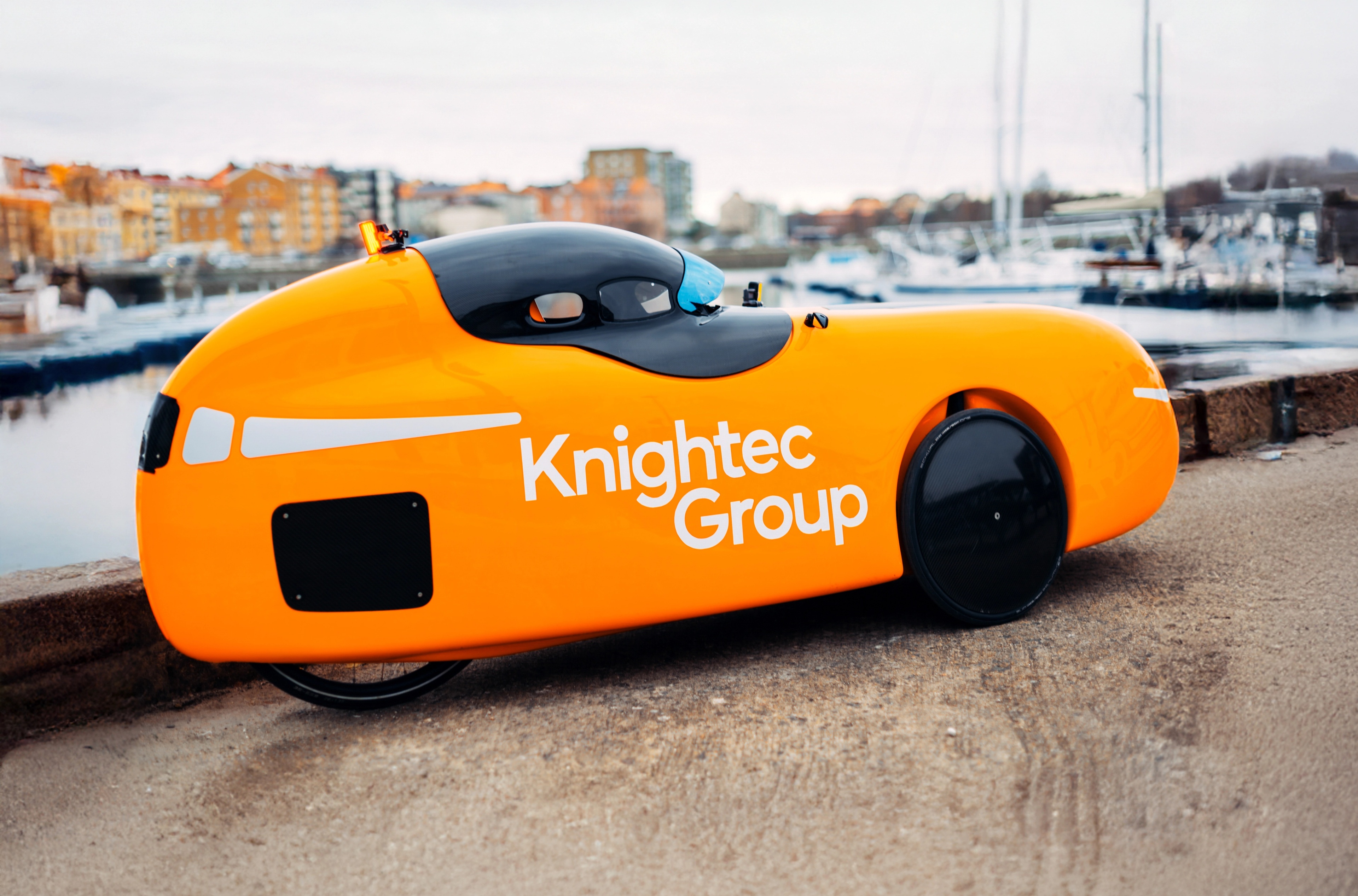 Knightec Group sign on a wall