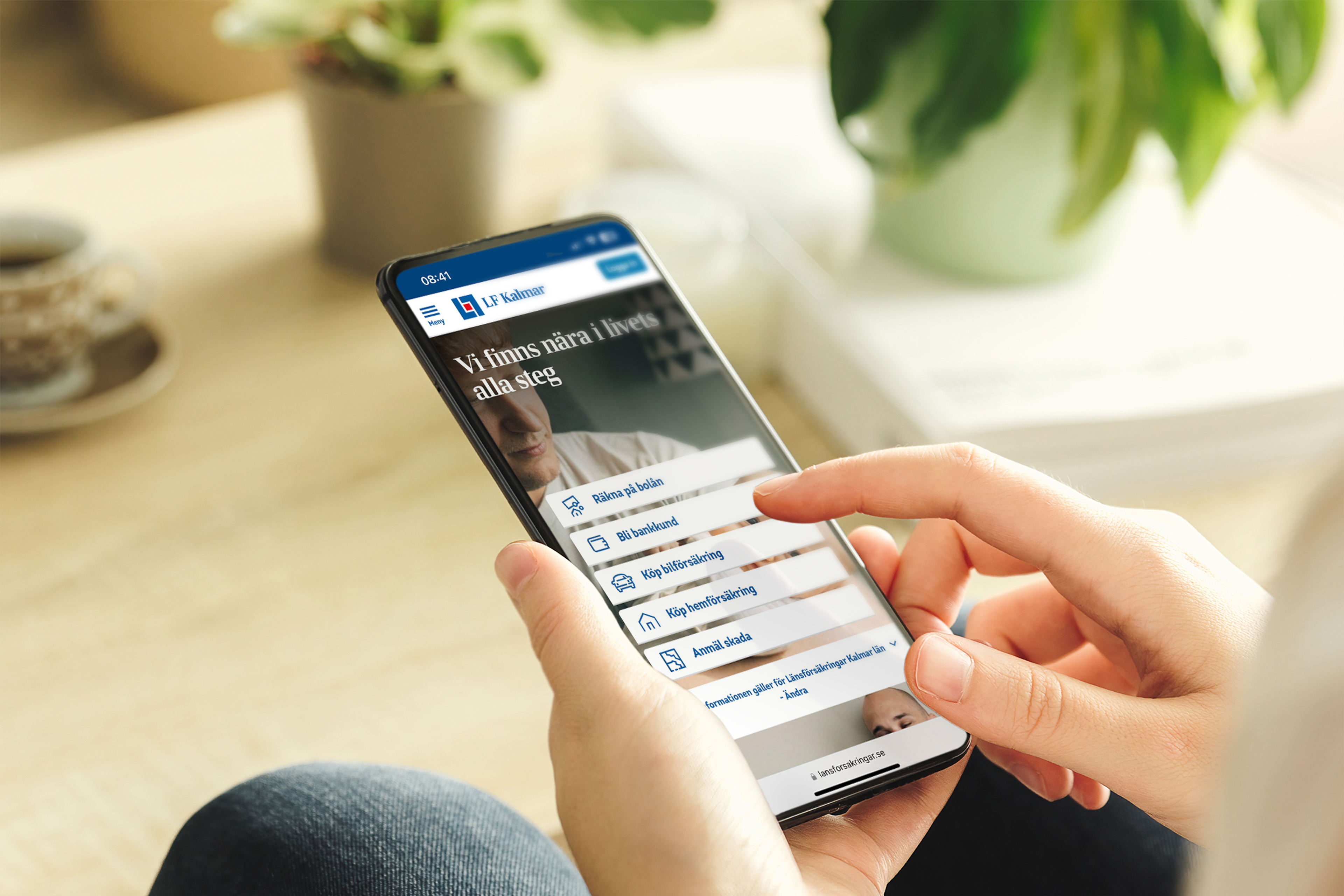 A women working on a phone