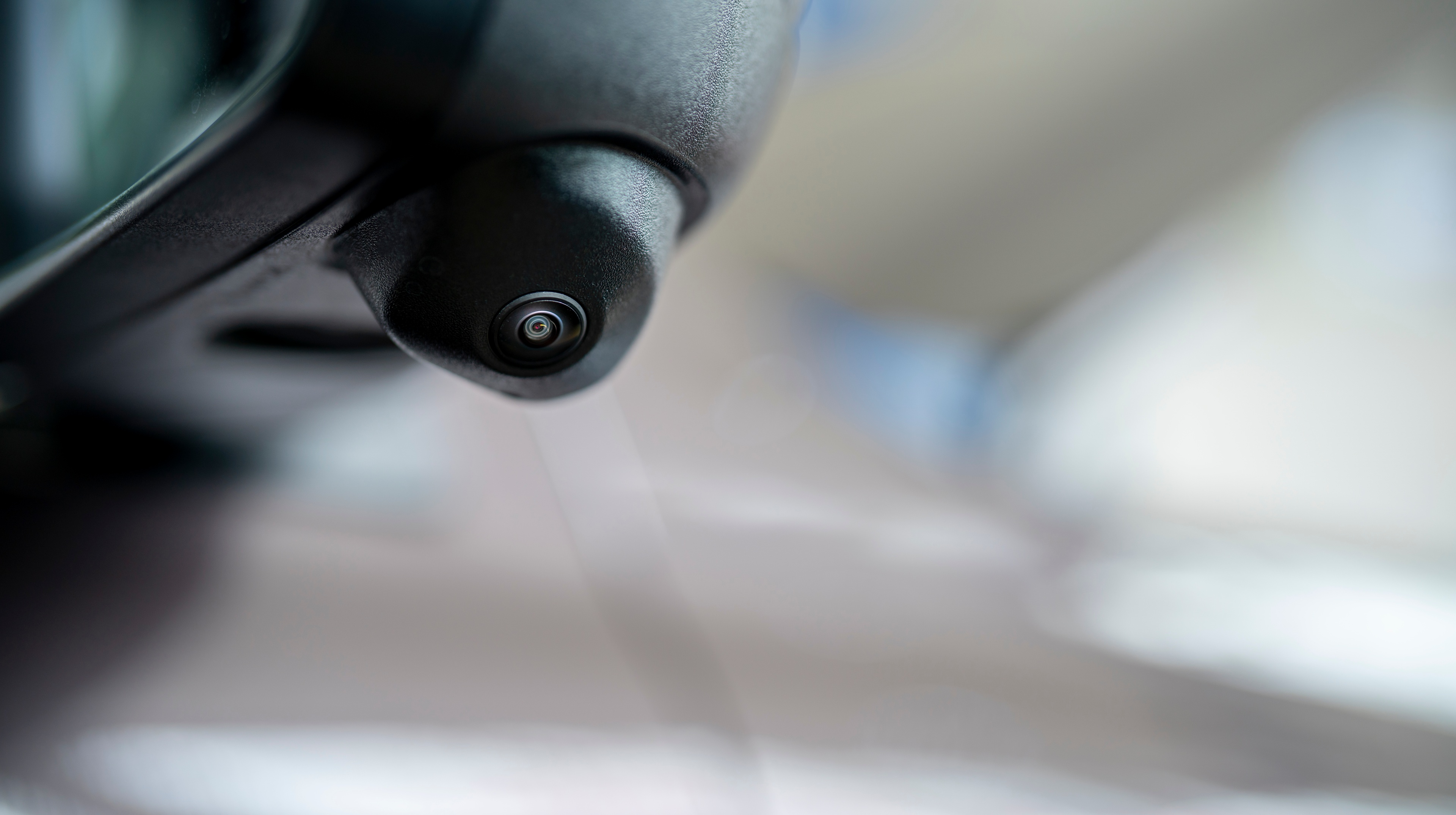 A camera on heavy truck