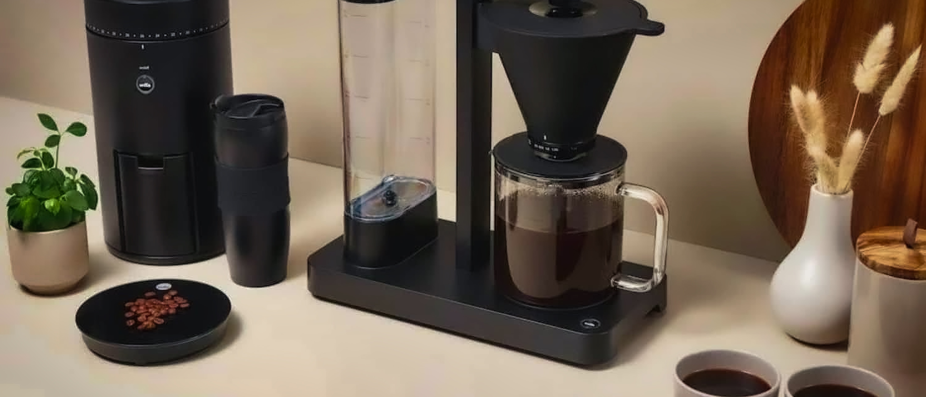 coffee machine on a table