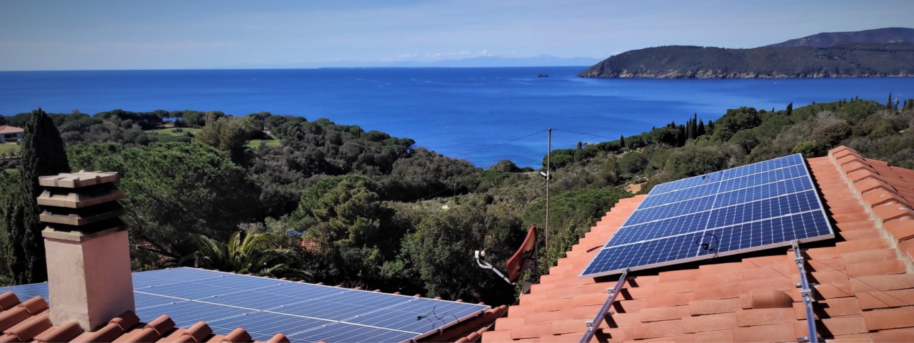 Impianto fotovoltaico Isola d'Elba