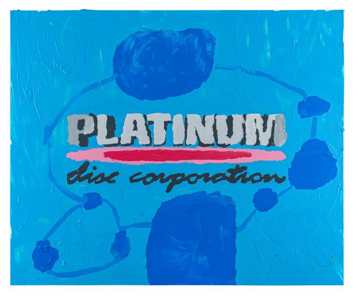 Blue background with 'Platinum Disc Corporation' text and logo