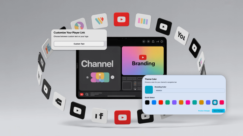 customize video channel