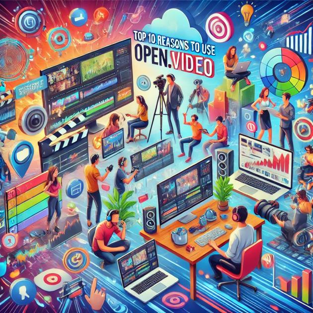 The Top 10 Reasons Creators Should Use Open.Video