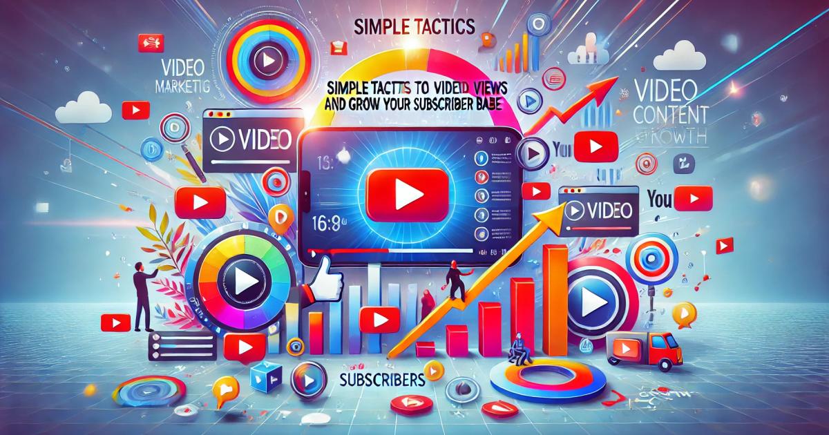 Simple Tactics to Boost Video Views and Grow Your Subscriber Base