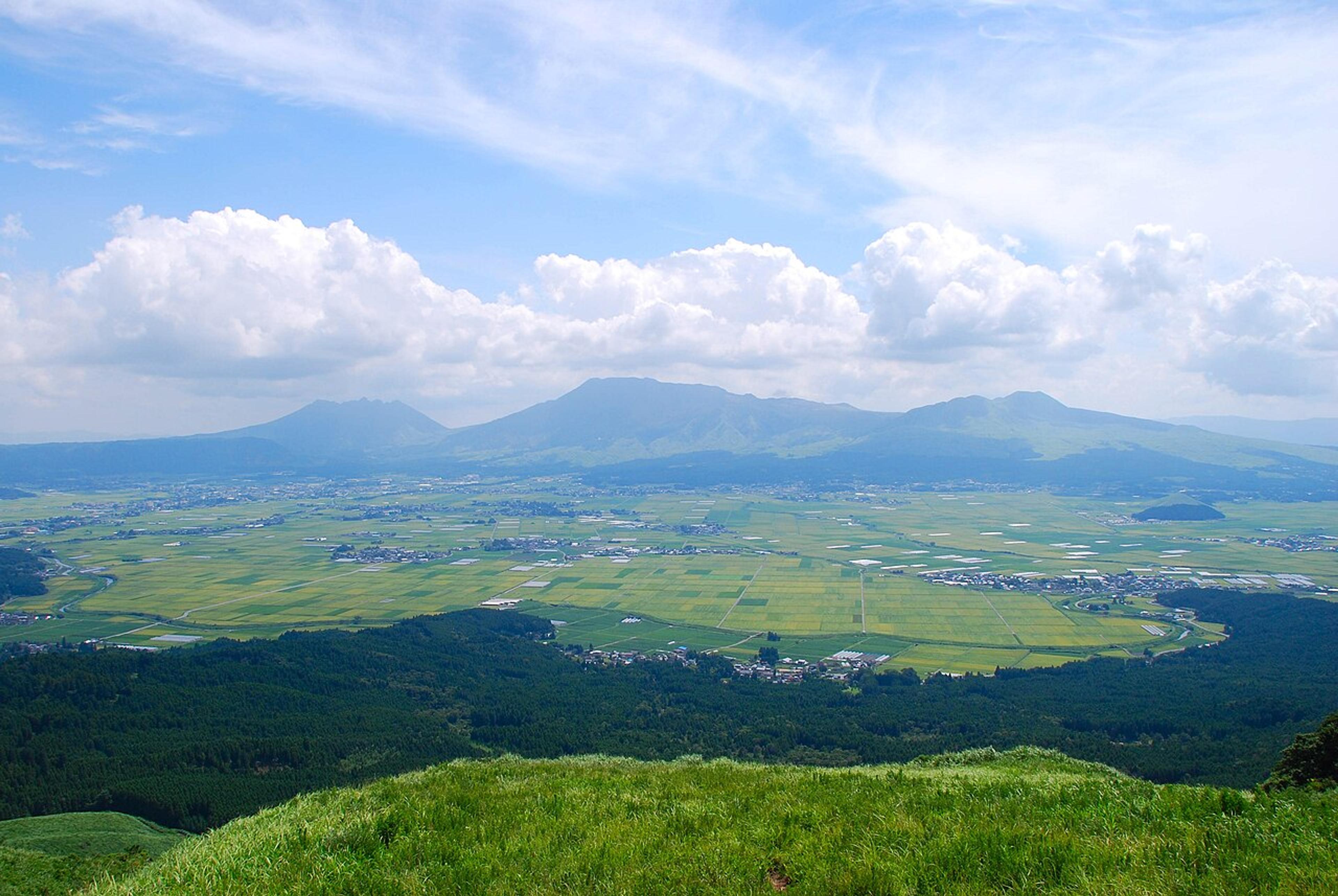 Inside the Aso Caldera