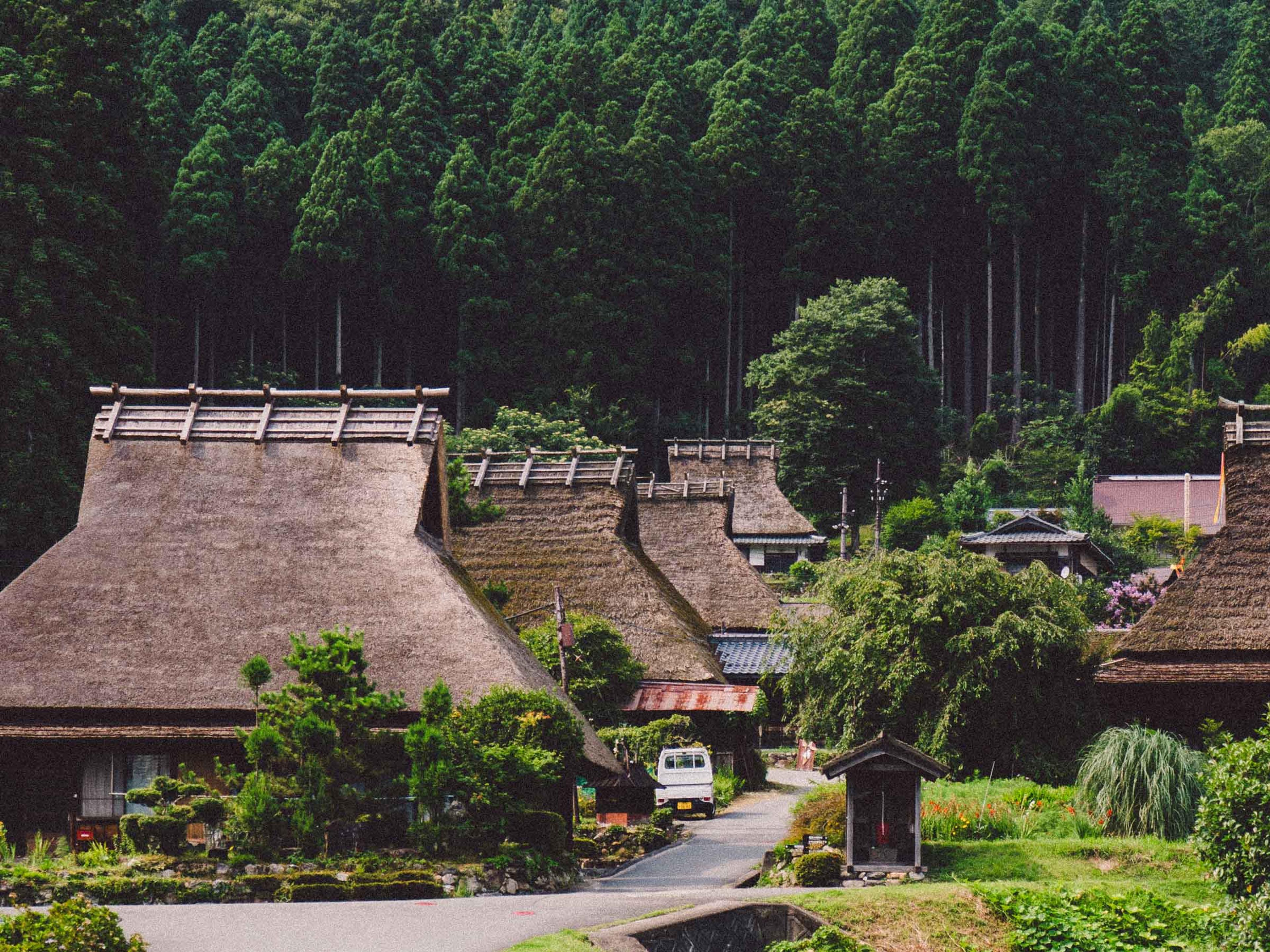 Traditional Japanese alley