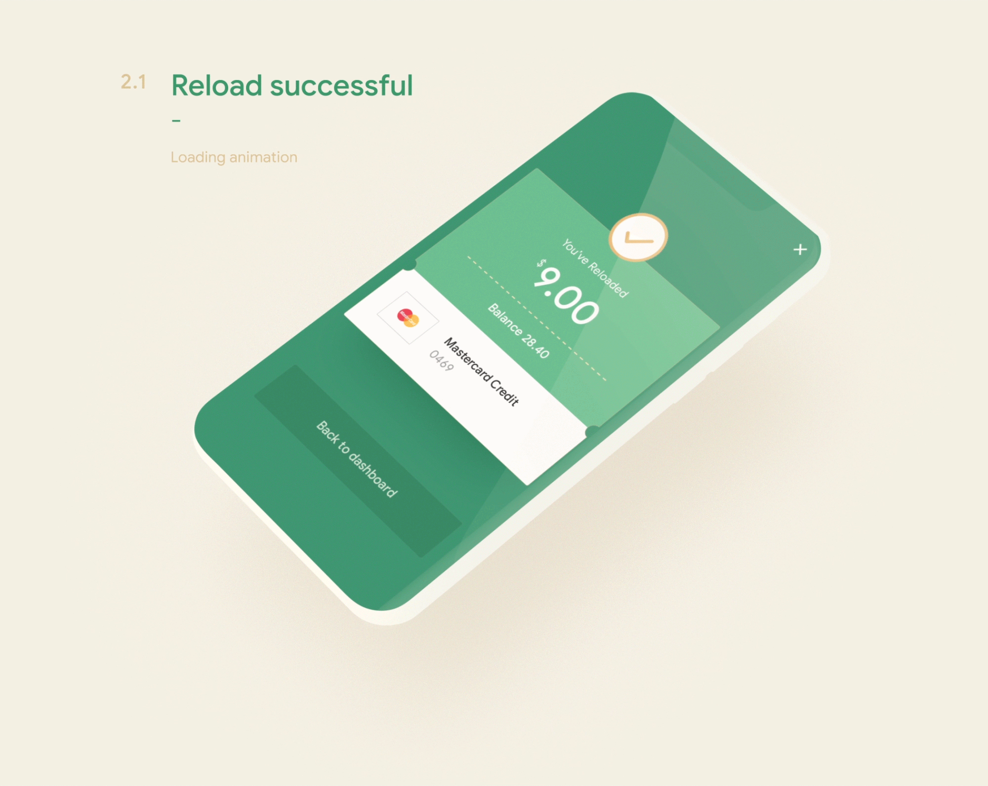 Flat Design and Motion in Starbuck Mobile App