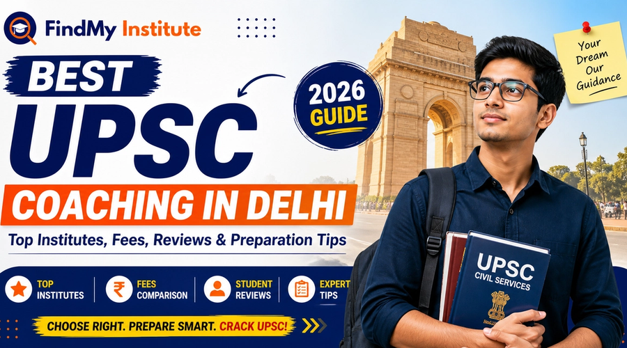 Best UPSC Coaching in Delhi 2026: Top Institutes, Fees, Reviews & Selection Guide