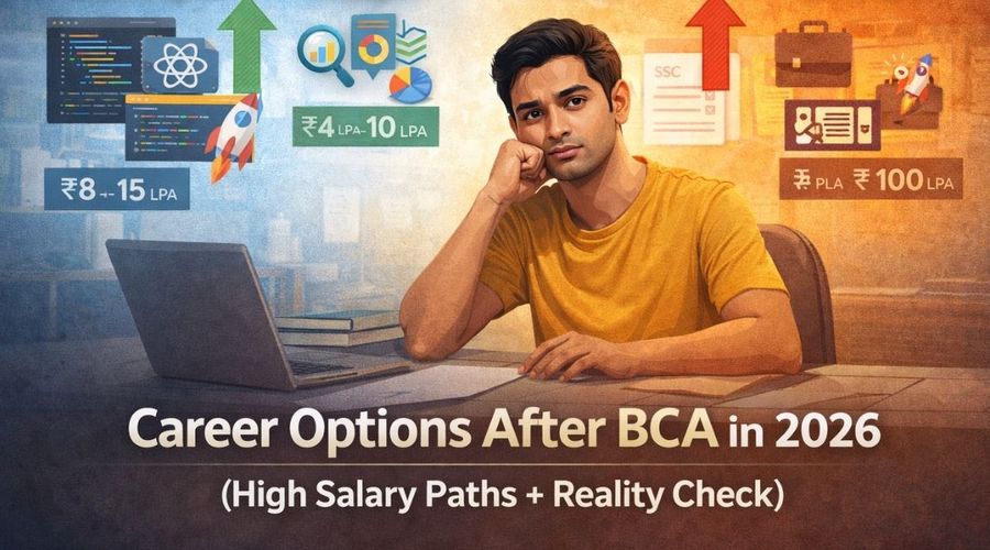 Career Options After BCA in 2026 (High Salary Paths and Reality Check)
