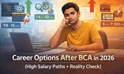 Career Options After BCA in 2026 (High Salary Paths and Reality Check)