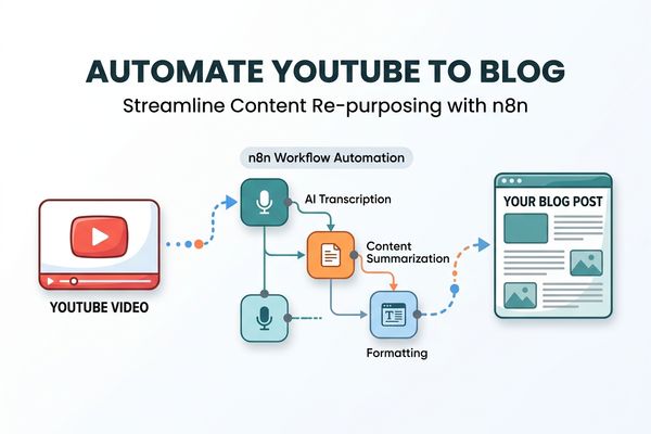 How to Automate Content Re purposing with n8n: The Ultimate YouTube to Blog Workflow