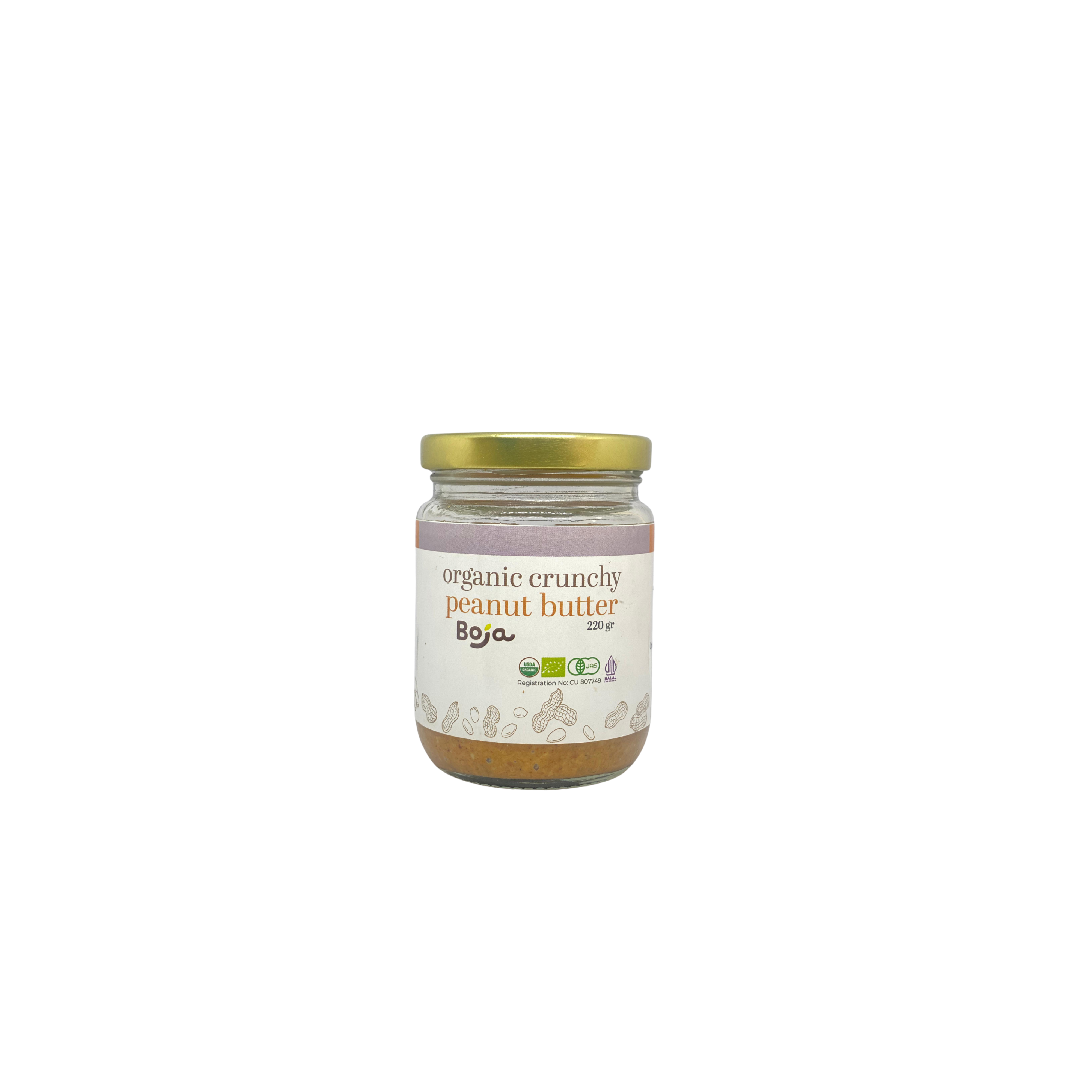Organic Crunchy Peanut Butter - JavaSpices