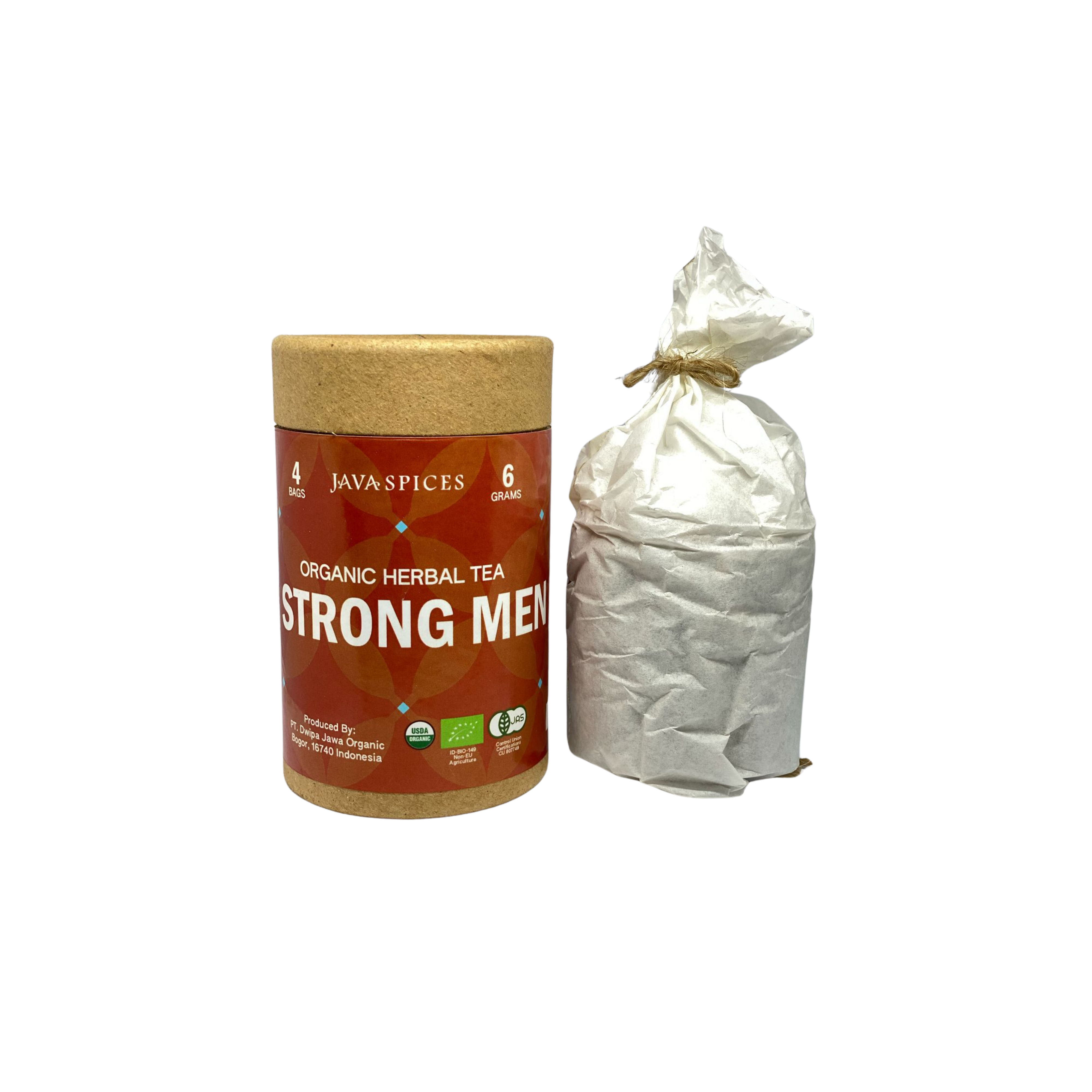 Organic Herbal Tea for Strong Men - JavaSpices