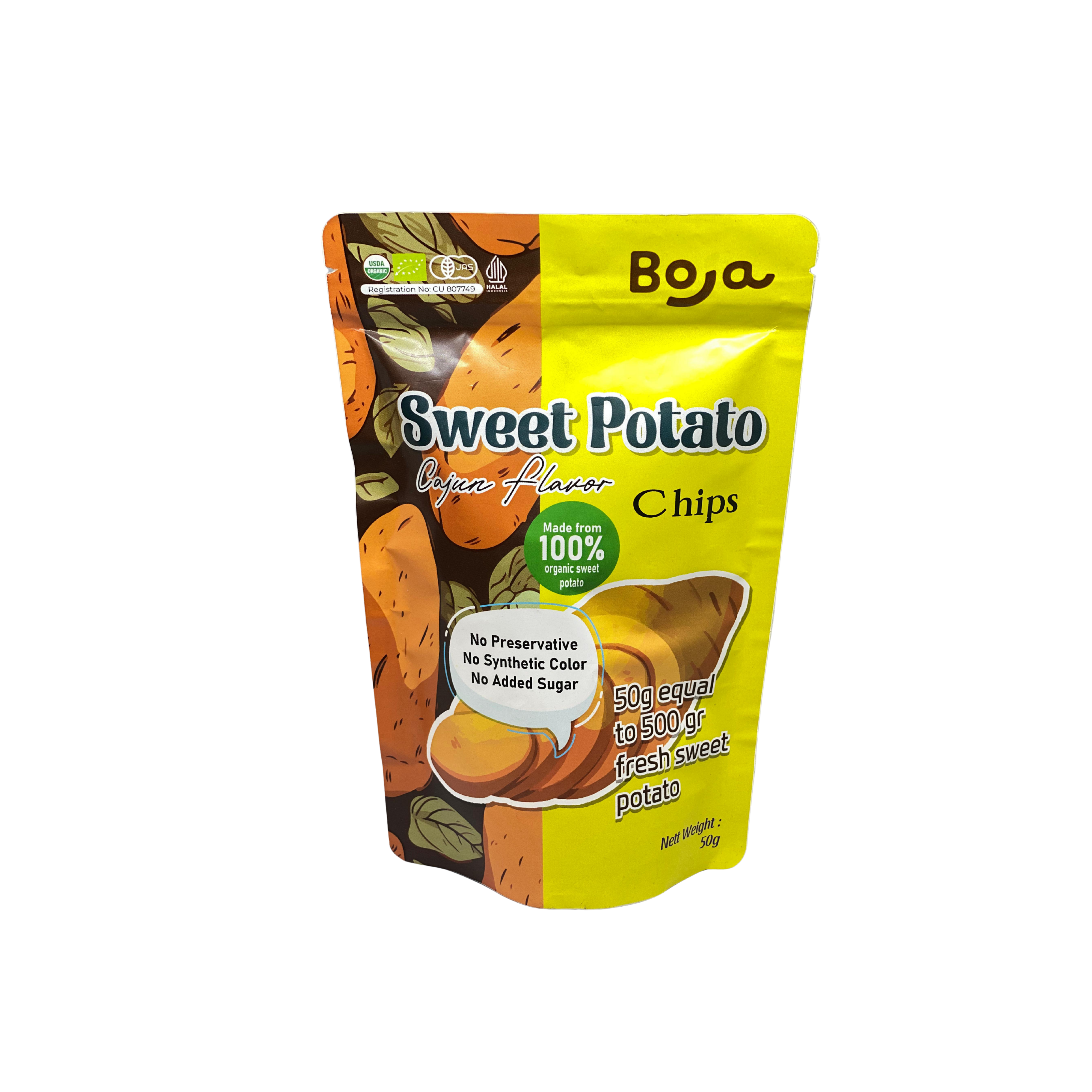 Sweet Potato Chips - JavaSpices