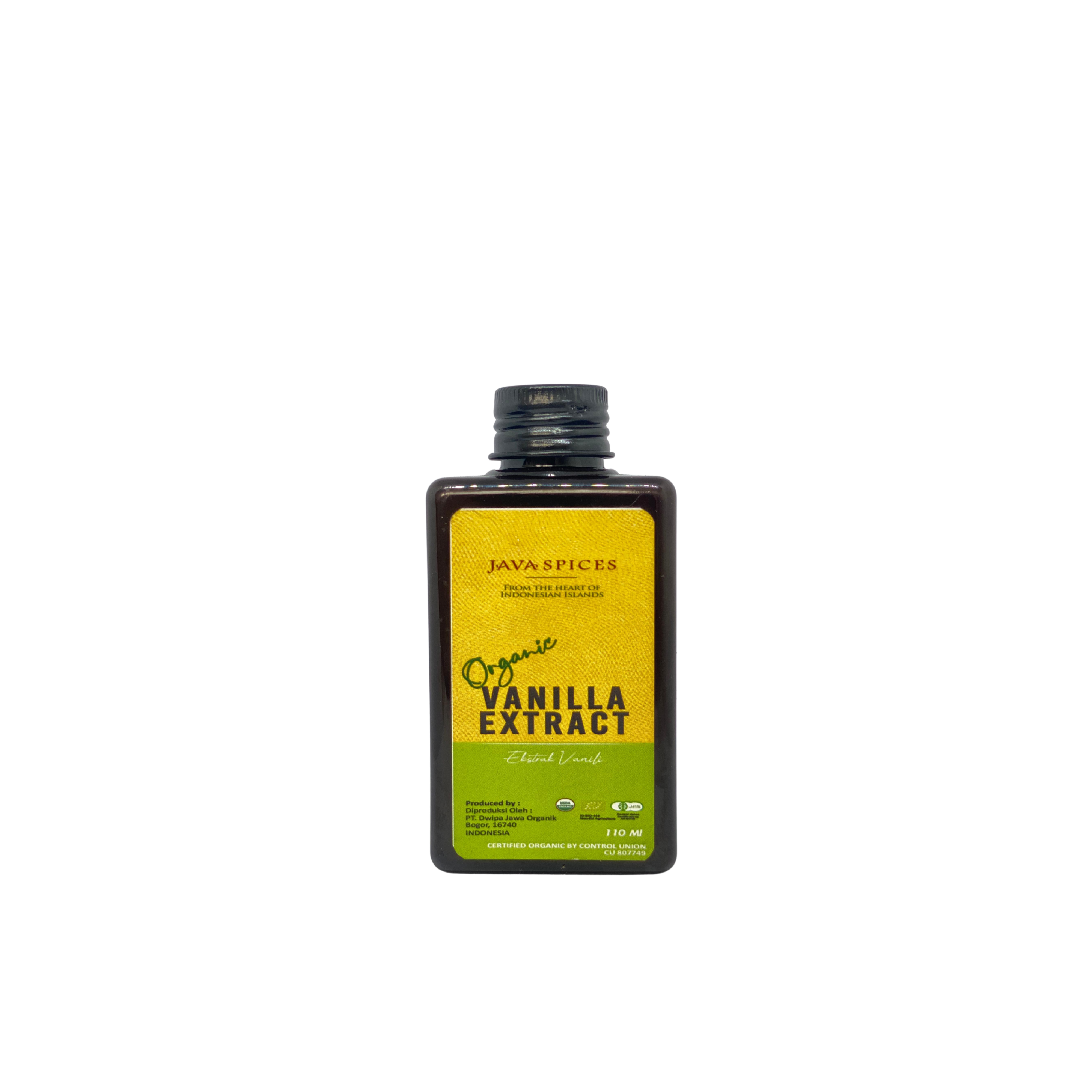 Organic Vanilla Extract - JavaSpices