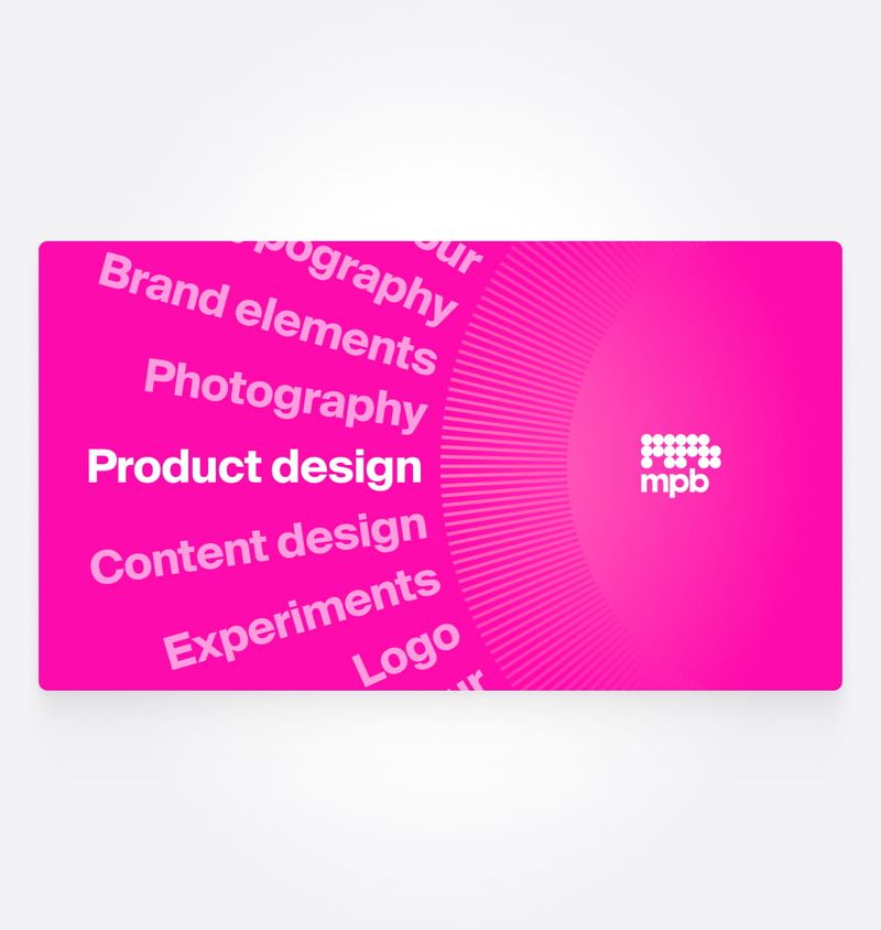 Product design and build
