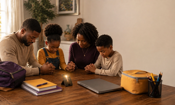 Back-to-school Family Prayer Line