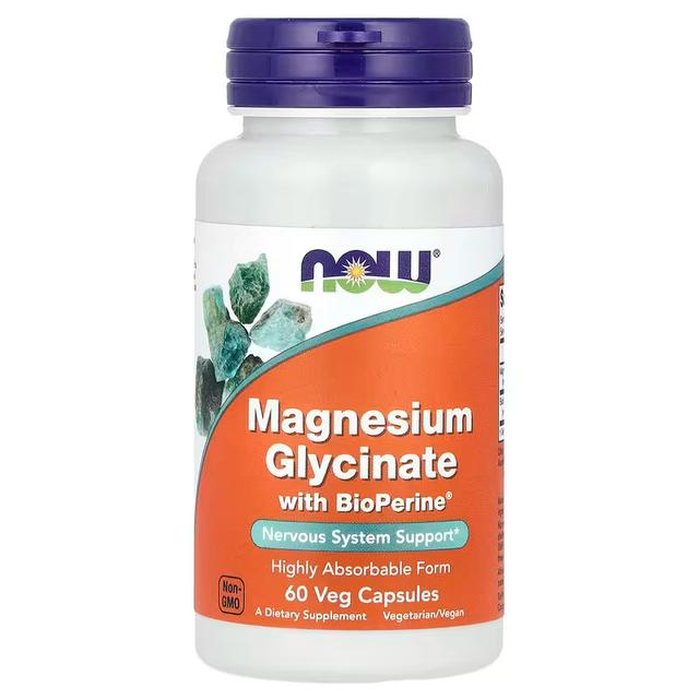 Magnesium Glycinate - Magnesium Glycinate w/ BioPerine by NOW FOODS